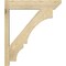 Ekena Millwork Balboa Slat Rough Sawn Outlooker, Douglas Fir, 6"W x 26"D x 30"H OUT06X26X30BOA06RDF - alternate 4